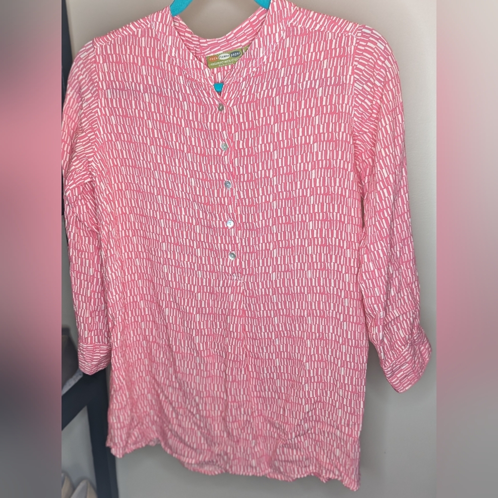 Rock Flower Paper Blouse